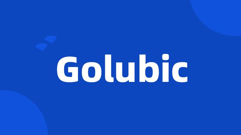 Golubic