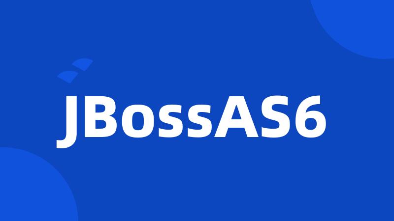 JBossAS6