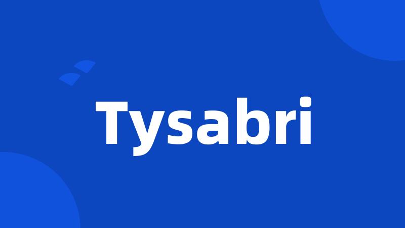 Tysabri