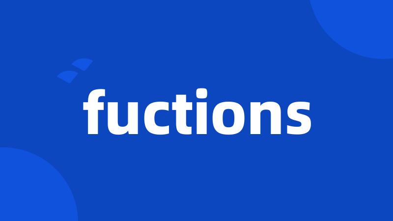 fuctions