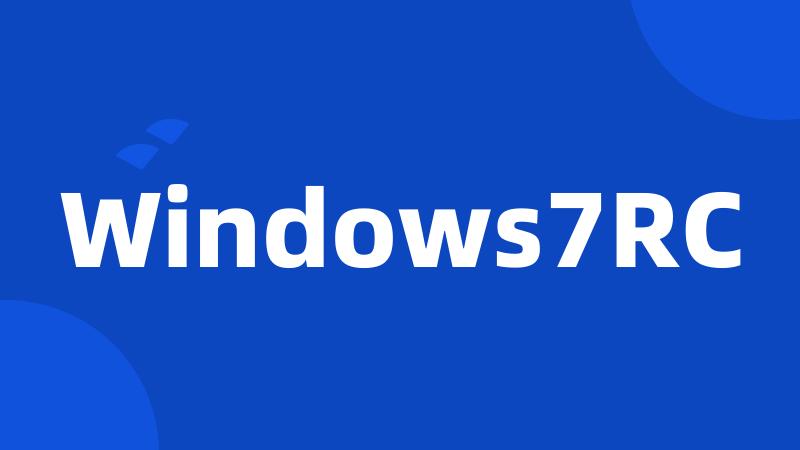 Windows7RC