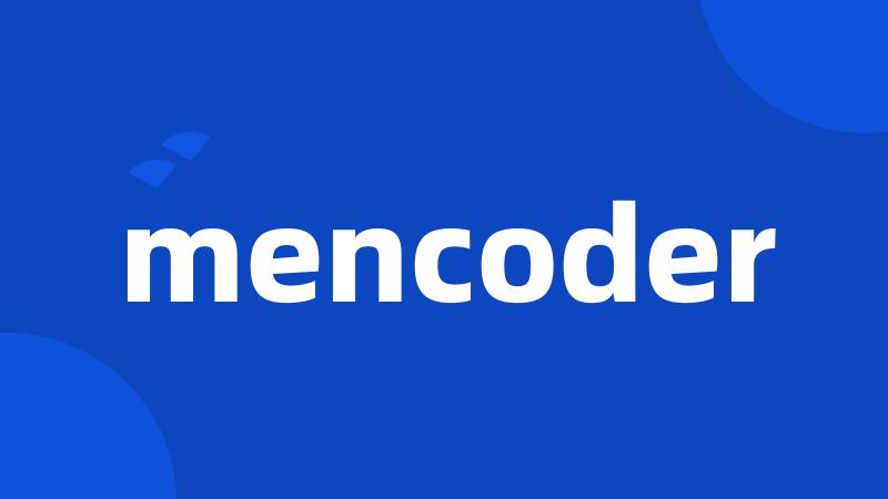 mencoder