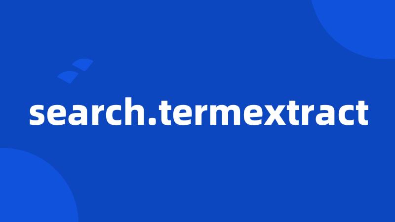 search.termextract