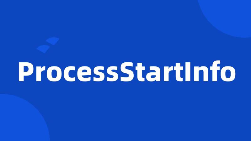 ProcessStartInfo