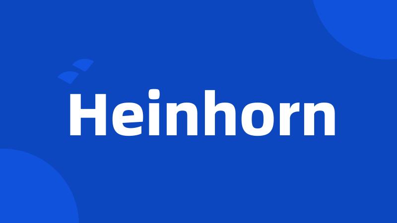 Heinhorn