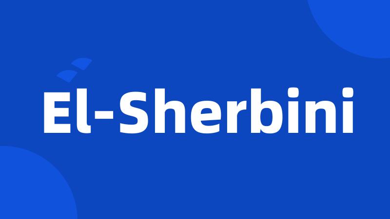 El-Sherbini