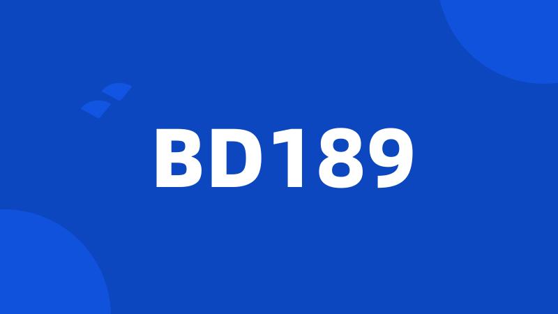 BD189