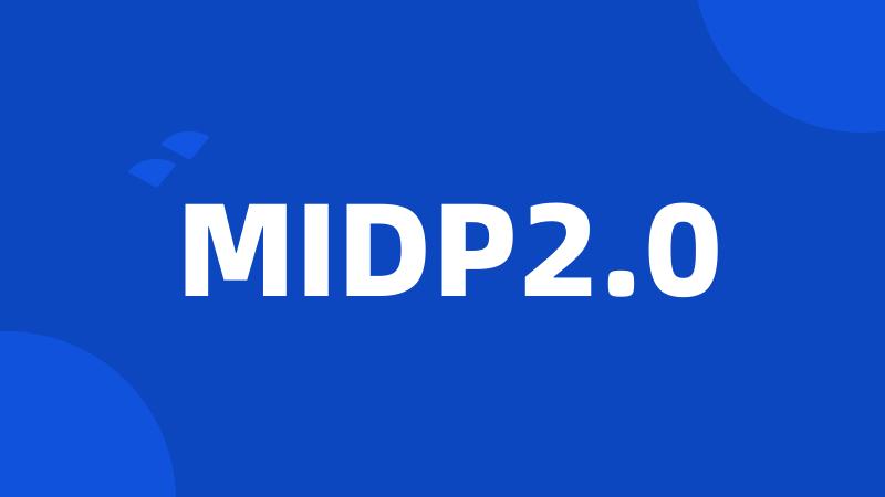 MIDP2.0