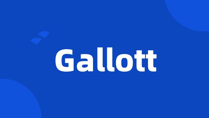 Gallott