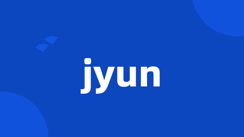 jyun