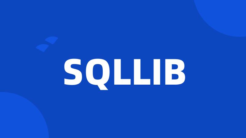 SQLLIB