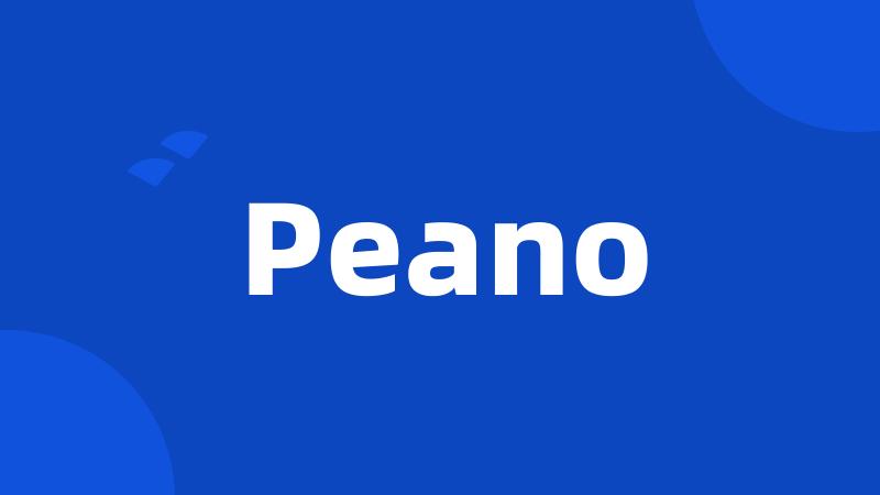 Peano