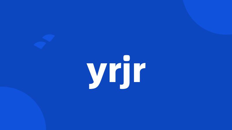 yrjr