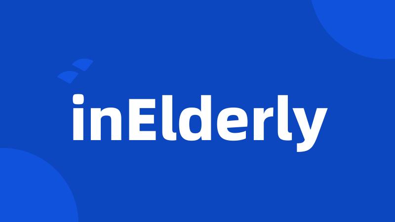 inElderly