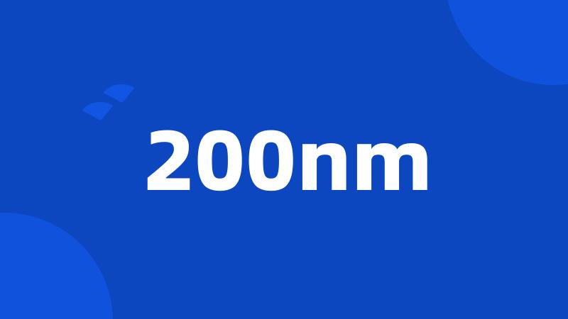 200nm