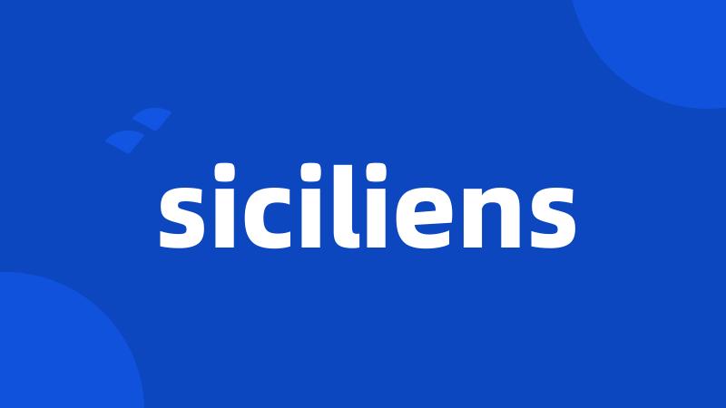 siciliens