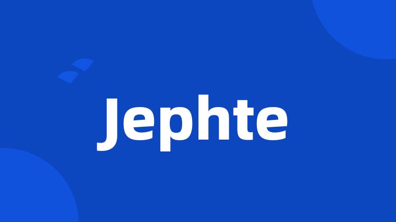 Jephte