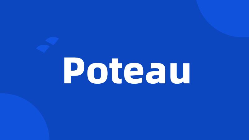 Poteau