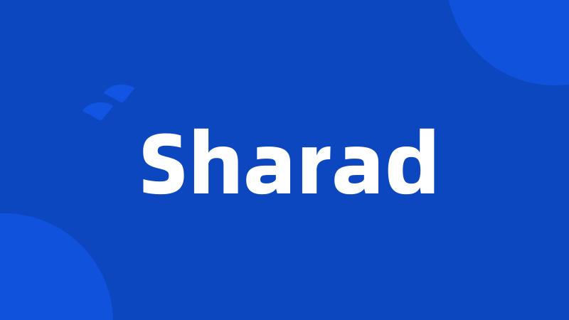 Sharad