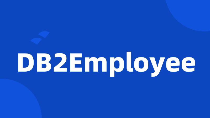 DB2Employee