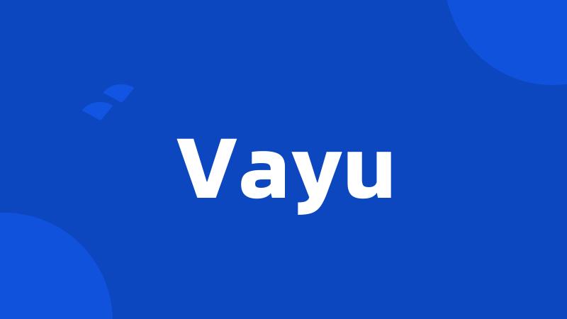 Vayu