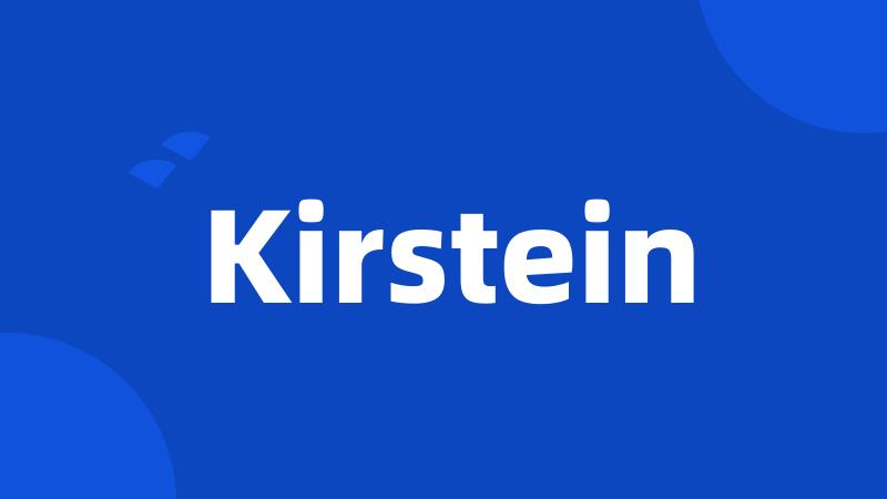 Kirstein