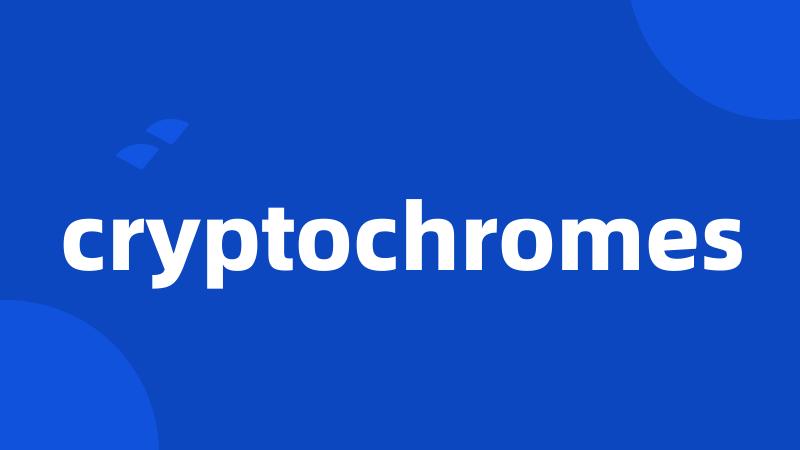 cryptochromes