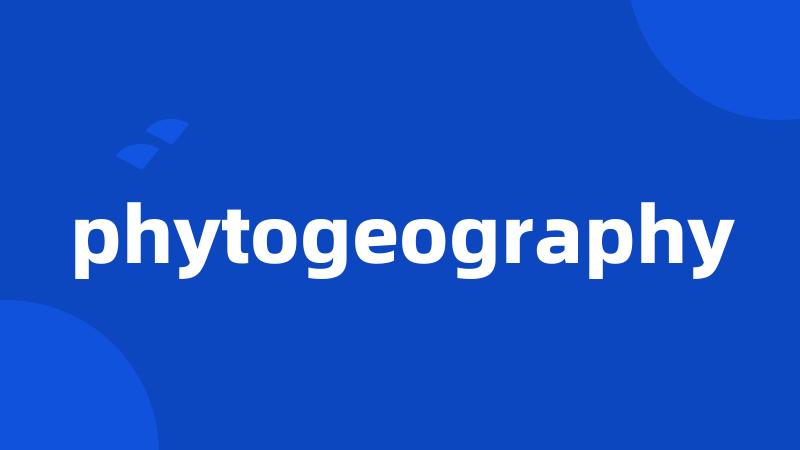 phytogeography