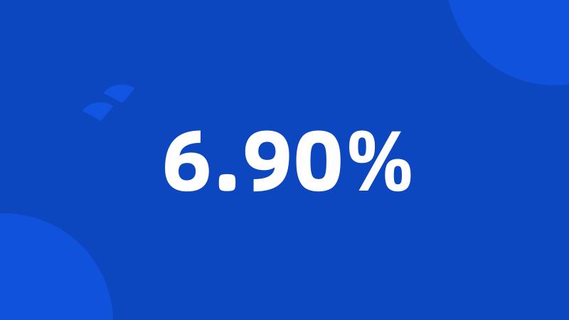 6.90%