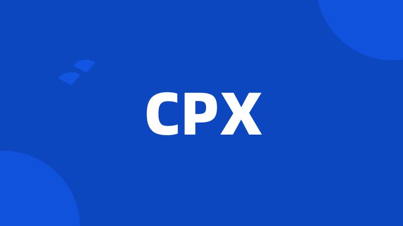 CPX