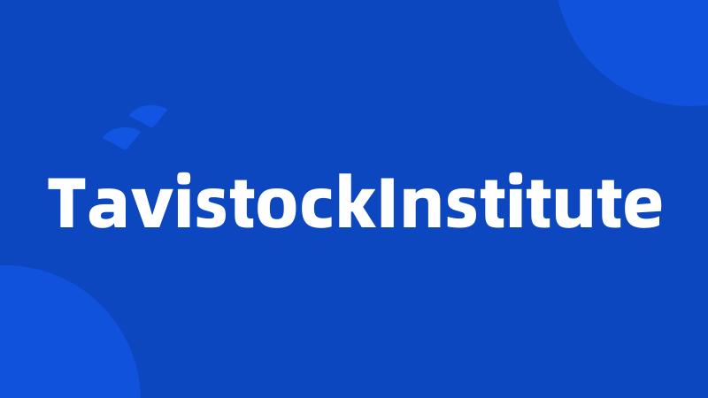 TavistockInstitute