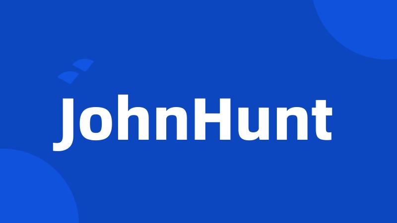 JohnHunt