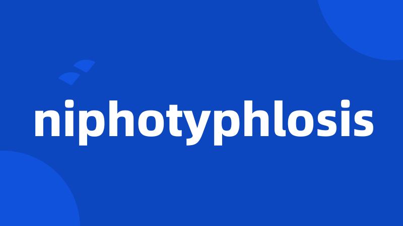 niphotyphlosis