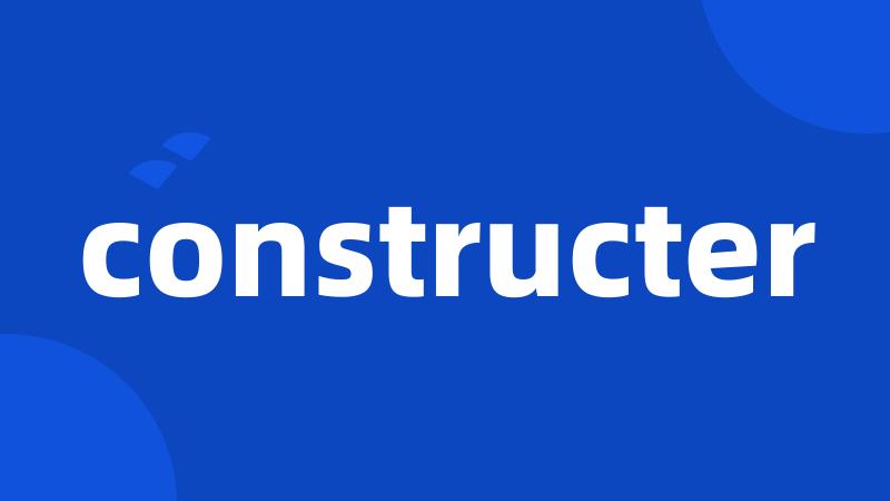 constructer