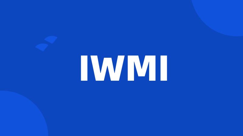 IWMI