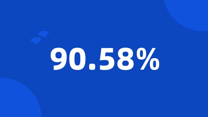 90.58%