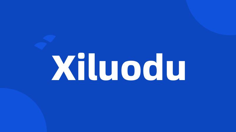 Xiluodu