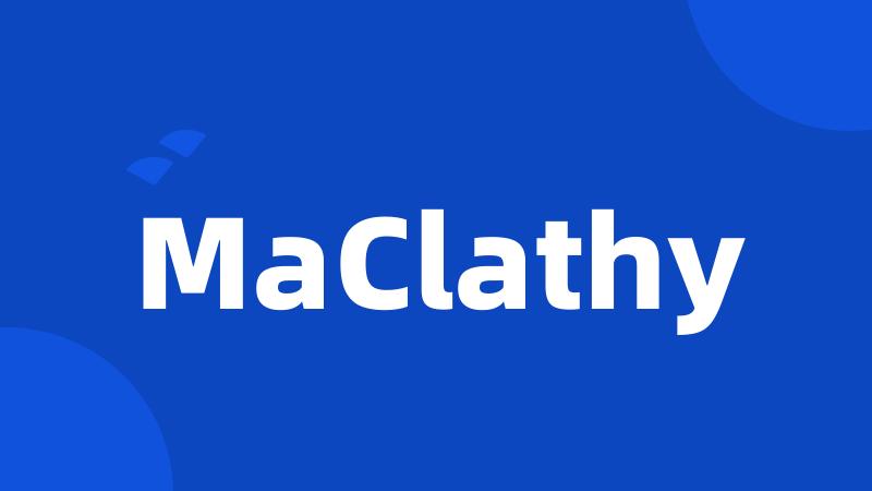 MaClathy