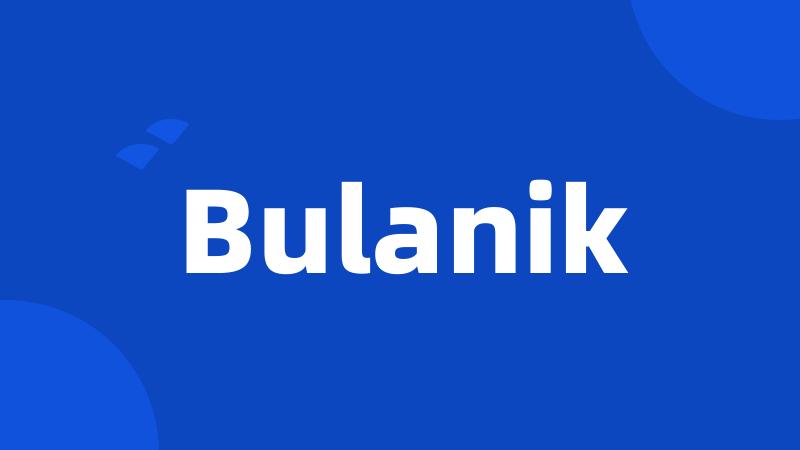 Bulanik