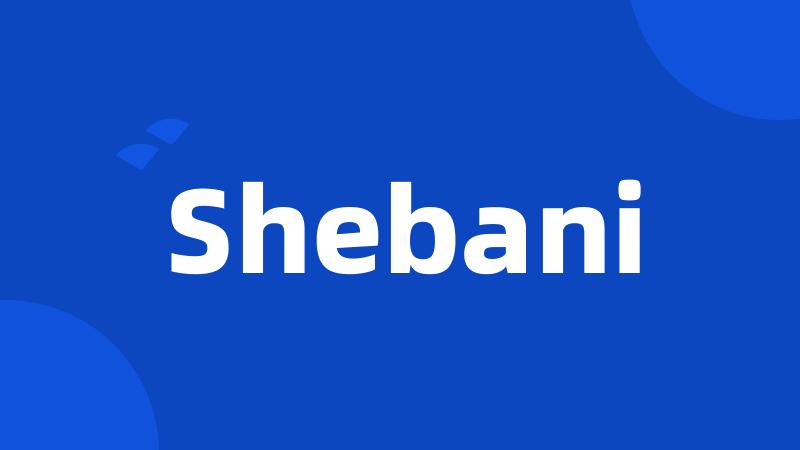 Shebani