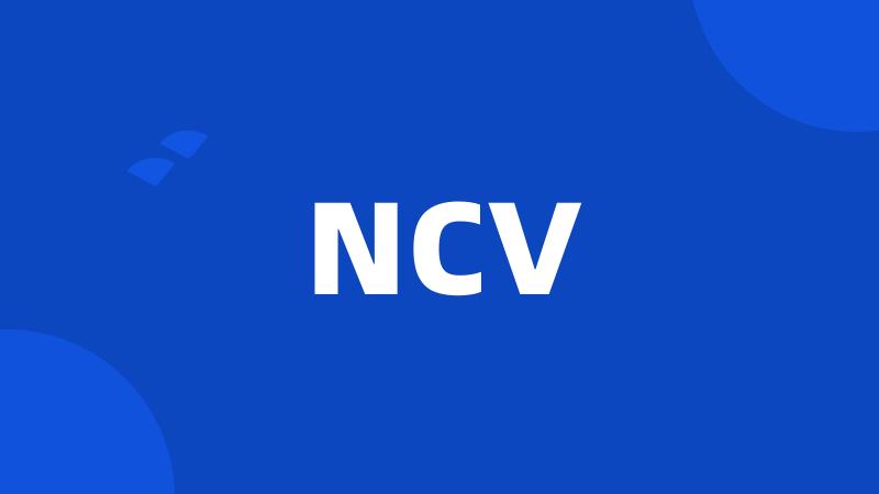 NCV