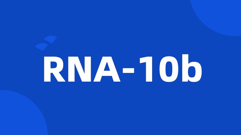 RNA-10b