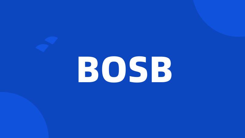 BOSB