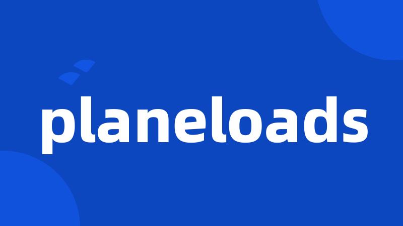 planeloads