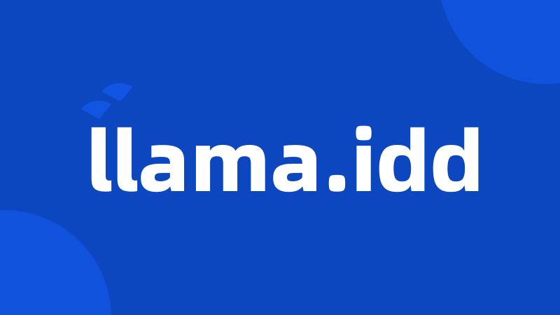 llama.idd