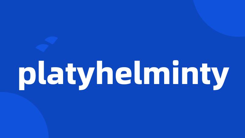 platyhelminty