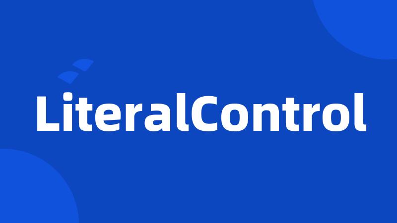 LiteralControl