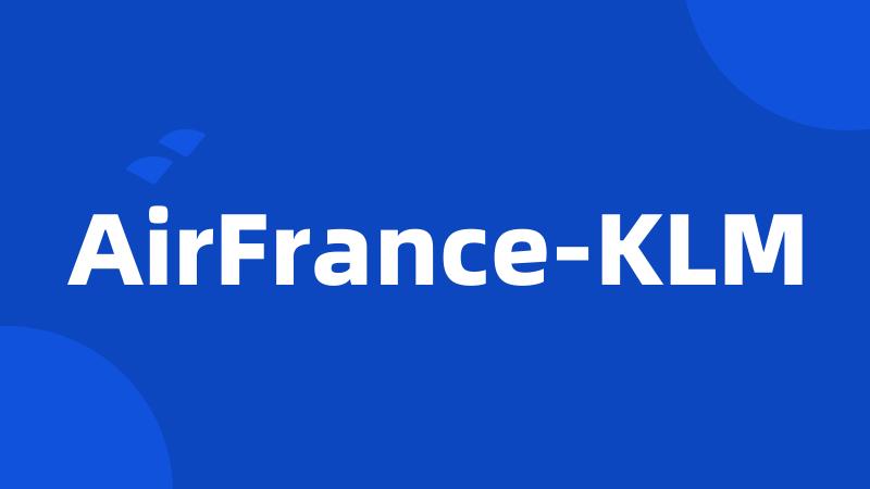 AirFrance-KLM