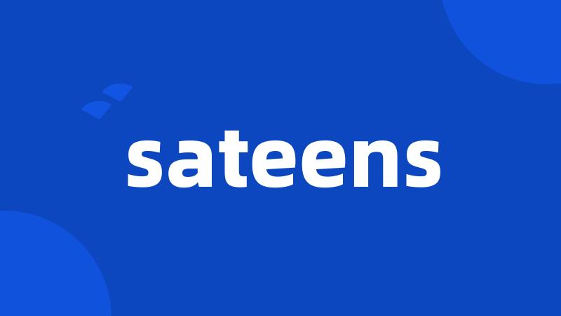 sateens