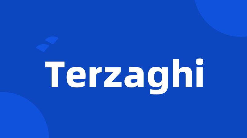 Terzaghi